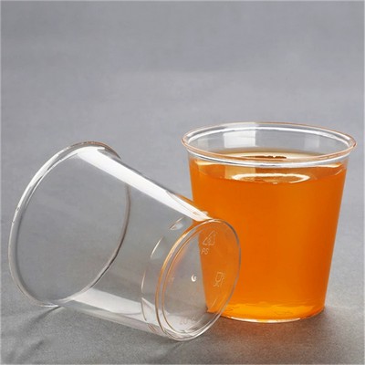 3oz 85ml Clear Plastic Small Wine Shot Glass Or Tasting Cup
