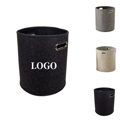 Felt Laundry Sundries Storage Basket