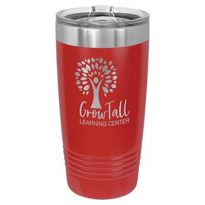 Polar Camel 20 oz. Red Insulated Ringneck Tumbler
