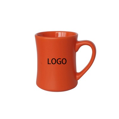 Colorful Curved Ceramic Mug