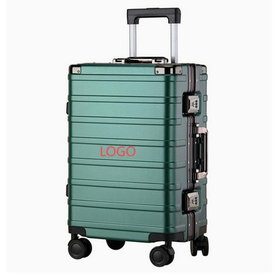 24-Inch Aluminum Alloy Travel Luggage Suitcase