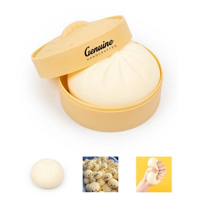 TPR Soft & Elastic Decompression Bun-Shaped Toy