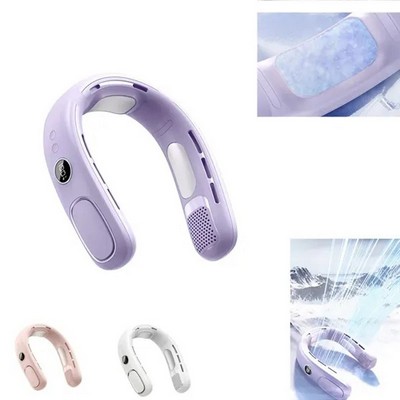 4000mAh Neck Air Conditioner Fan with Semiconductor Cooling