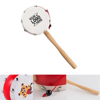 Festival Handheld Rattle-Drum Toy for Kids
