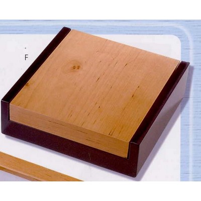 Black Gloss and Natural Wood Necklace Box