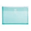 Green Poly Envelope w/Button String Closure (14" x 10 ¼" x 1 1/8")
