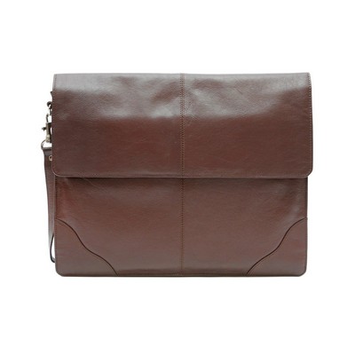 Ashlin® Designer Expresso Brown Sanmarino Underarm Briefcase - Valise