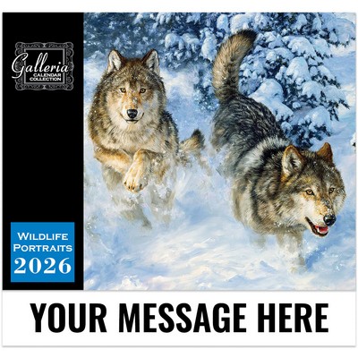 Galleria Wall Calendar 2026 Wildlife Portraits
