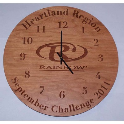 10" - Hardwood Clocks - Wall