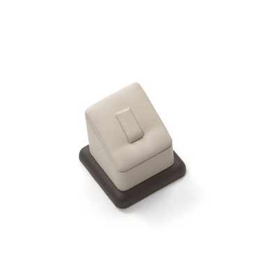 Leatherette Short 1 Clip Ring Stand