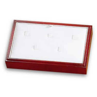 5 Ring Clip w/Cherry Wood Border