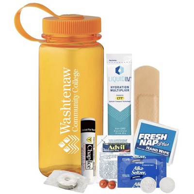 Low Minimum - Hangover Kit with Water Bottle