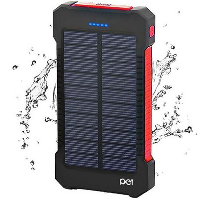 8000 mAh Solar Energy Power Bank