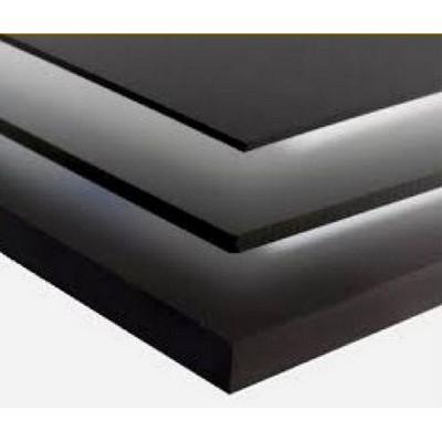 22 X 28 1/8 Custom Printed Black PVC Sintra Poster