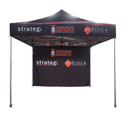 10'x10' Display Tent With Back Full Wall