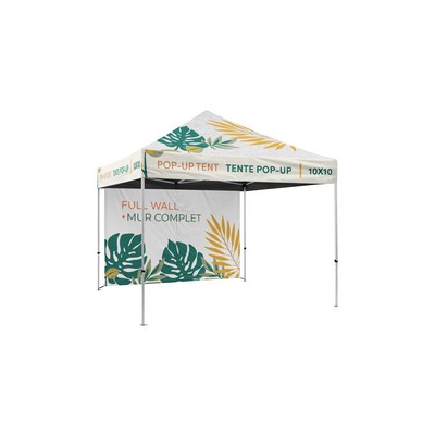 Pop-up Tent Full Wall 10 ft 2-Sided Printing