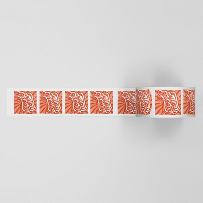 Square Roll Labels 3x3