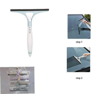 Glass Scraper With Water Sprayer