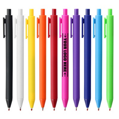 0.5Mm Macaron Retractable Black Ink Gel Pens