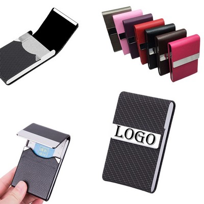 PU Leather Business Pocket Card Holders