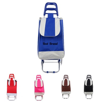 Portable Adjustable Easy To Fold Trolley Cart