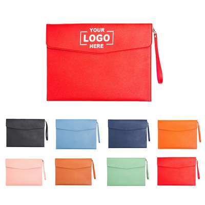 PU Leather Business File Bag