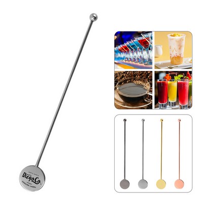 Stainless Steel Cocktail Swizzle Stick