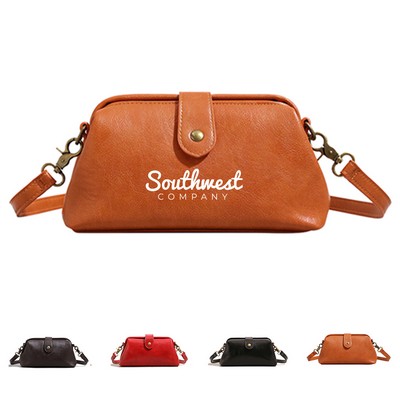 Women Leather Crossbody Bag