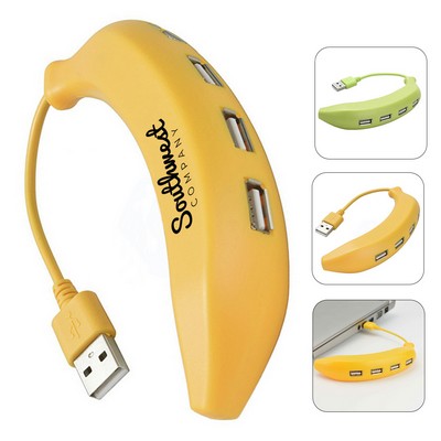Banana Shape Usb Hub