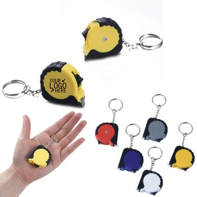 Mini Tape Measure Keychain