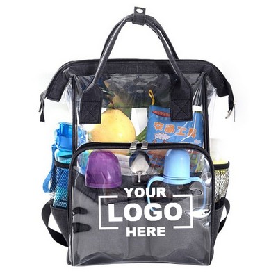 Clear Diaper Bag Backpack