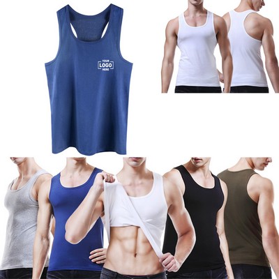 Men's Cotton Gym Tank Tops