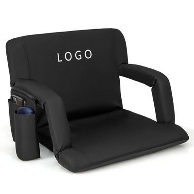 Portable Reclining Stadium Seat Chair