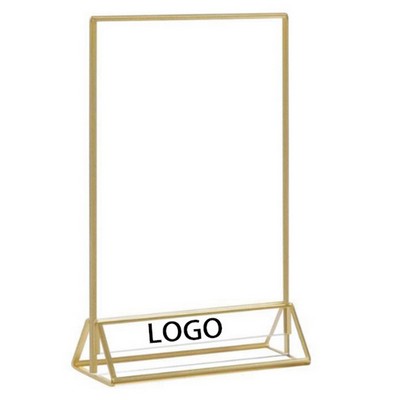 Acrylic Menu Sign Holder