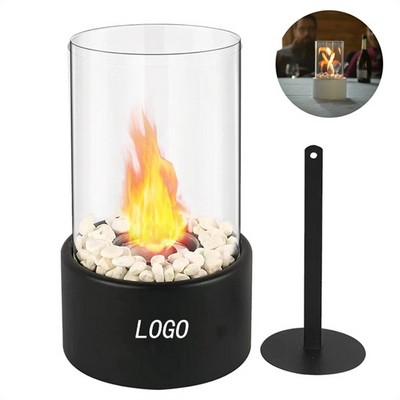 Tabletop Glass Fire Pit