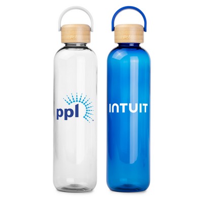 BambooHydrate 34oz. Bottle with Handle Lid (Factory Direct: 10-12 Weeks)