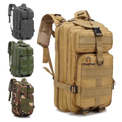30L Outdoors Multifunction Waterproof Tactical Backpack