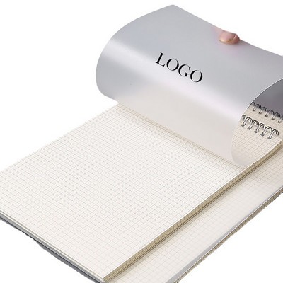 Spiral Vertical Flip Graph Notebook