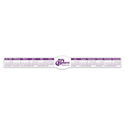Keyboard/Monitor Calendar | Rectangle with Oval Inset | 1 1/2" x 13"