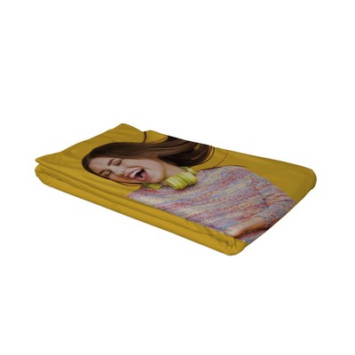8' Straight Splash Floor Wrap Graphic Panel (Poly Knit)