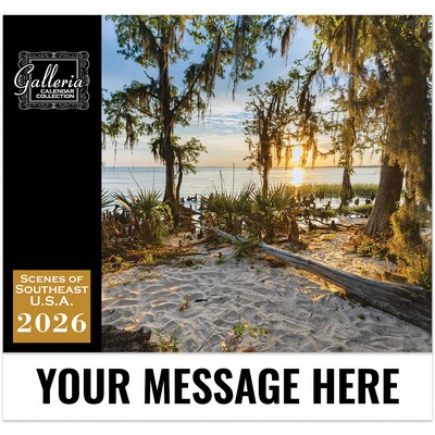 Galleria Wall Calendar 2026 Southeast USA