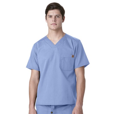 Carhartt Scrubs - Ripstop & Sub-Scrubs - Men's Bi-Swing Chest Pocket V-Neck Top