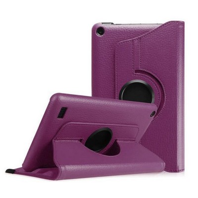 Promotek iBank® Rotate Leatherette Case for Kindle Fire HD 8" (Purple)