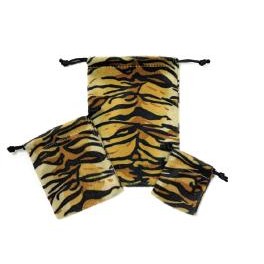 Tiger Flannel Bag (3" x4")