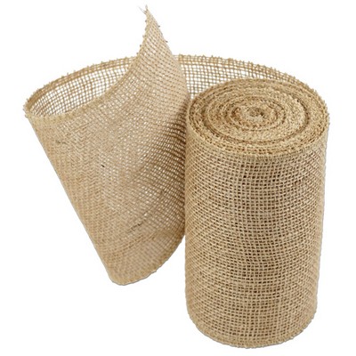 6" Burlap Jute Ribbon