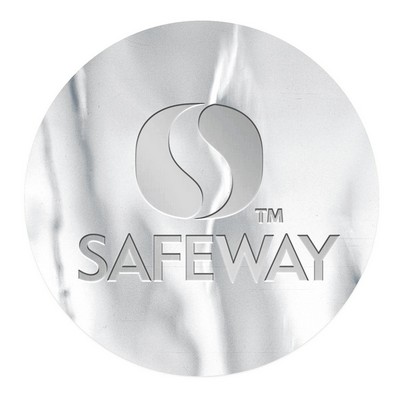 Embossed Foil Seal | Circle | 1 1/2" dia. | 1 Color