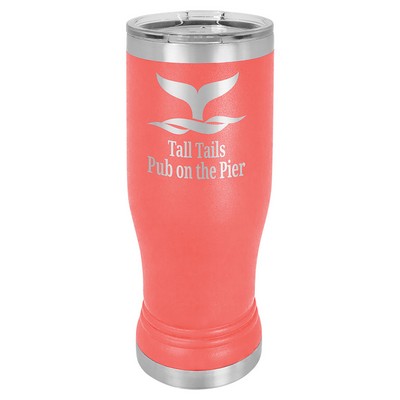 14 Oz. Coral Pilsner Tumbler