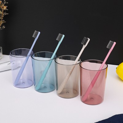 13.5 Oz. Household Transparent Plastic Cup Gargle Cup