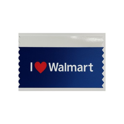 Sublimated name badge ribbon, badge ribbon, badges
