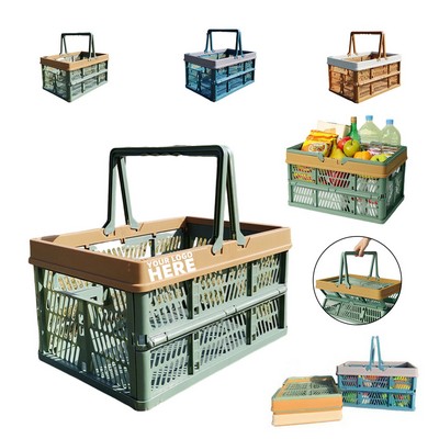 Stacking Folding Storage Basket